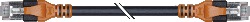 PLK connection cable RJ45 to RJ45, 1.5 m